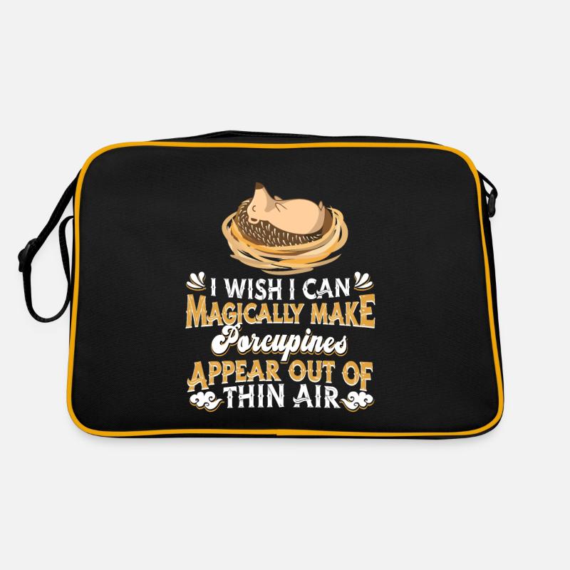 Stachelschwein Retro Tasche