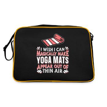 Yoga Yogi - Retro Bag - black/gold - Back