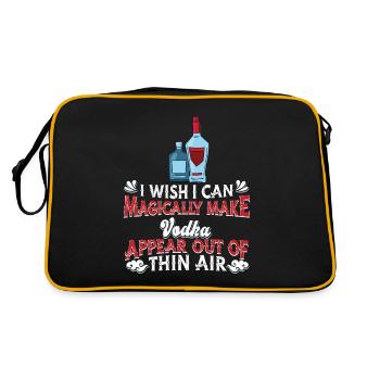Vodka Wodka - Retro Bag - black/gold - Back