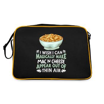 Mac N Cheese - Retro Bag - black/gold - Back