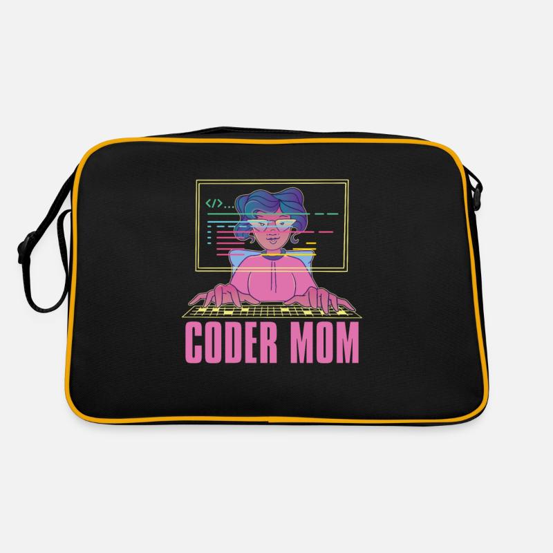 Programmer Coder Software Developer Retro Bag