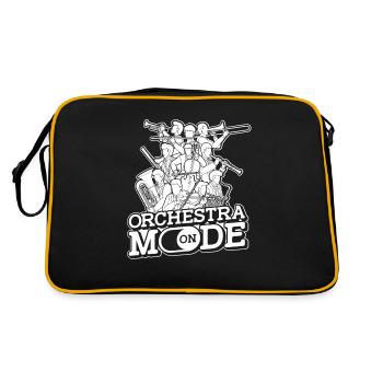 Orchestra Classical Concert Classical Music - Retro Bag - black/gold - Back