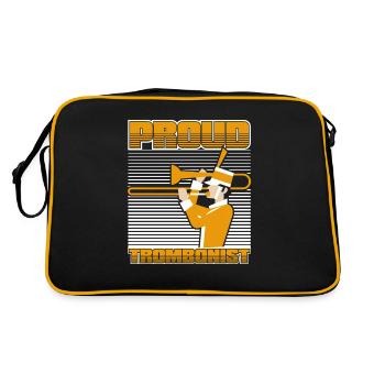Trombone - Retro Bag - black/gold - Back