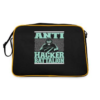 Programmer Coder Software Developer - Retro Bag - black/gold - Back