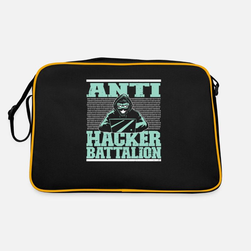 Programmierer Coder Software Entwickler Retro Tasche