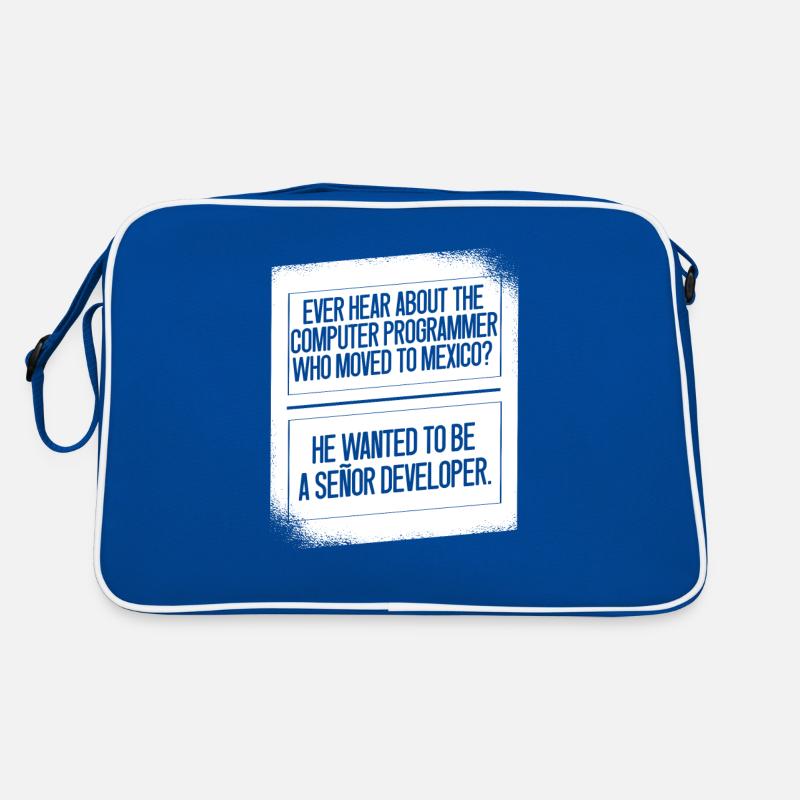 Programmer Coder Software Developer Retro Bag