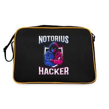 Programmer Coder Software Developer - Retro Bag - black/gold - Back