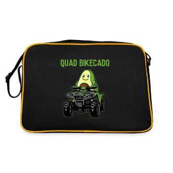 Quad Atv Motorsport - Sac Retro - noir/or - Dos