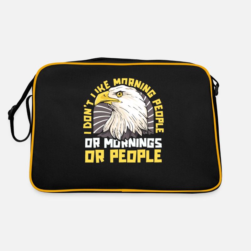 Tête d’aigle Oiseau de proie Oiseau de proie Sac Retro