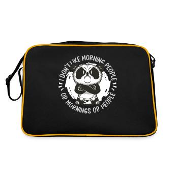 Panda Panda Ours - Sac Retro - noir/or - Dos