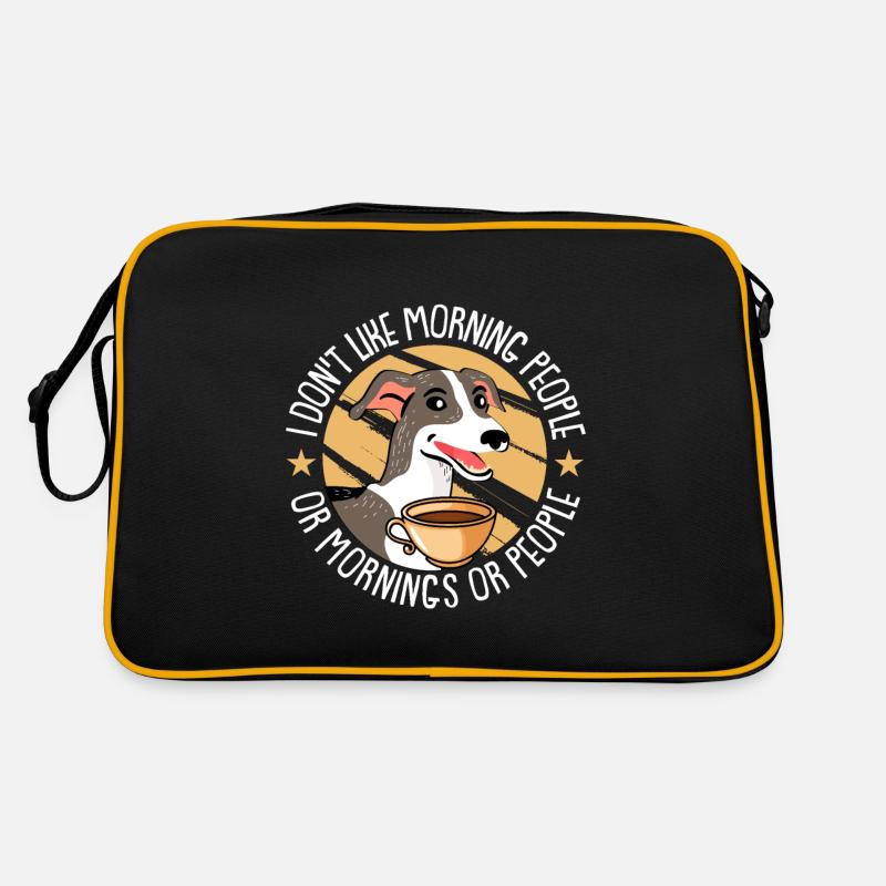 Chien Greyhound Sac Retro