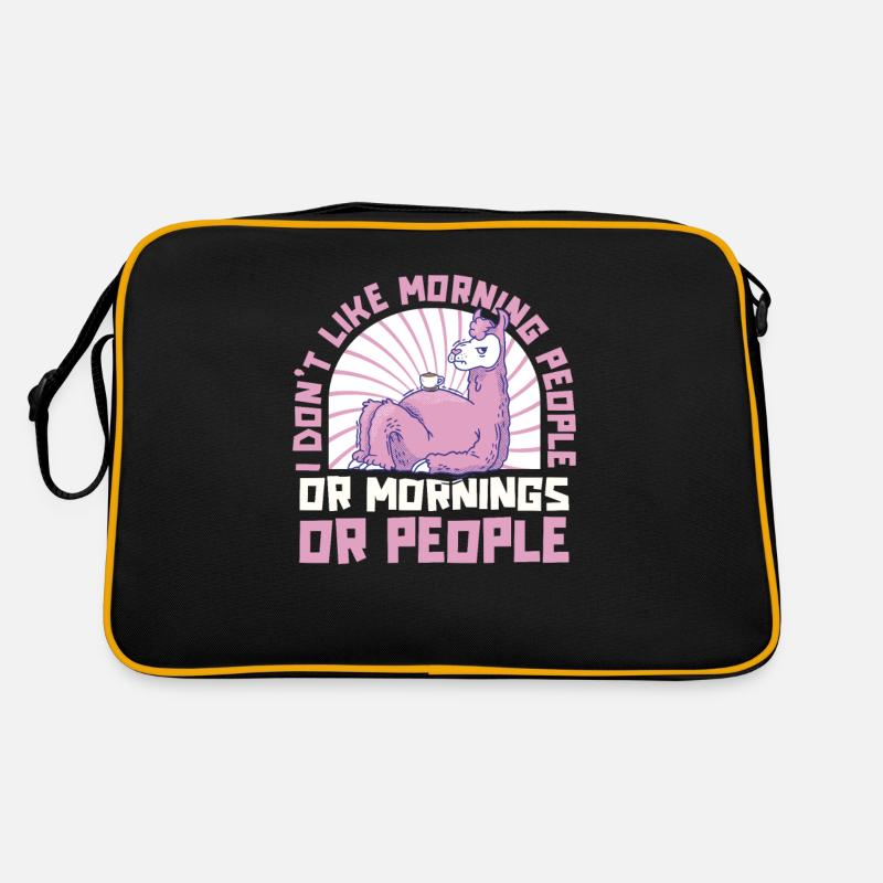 Lama Llama Alpaca Retro Bag
