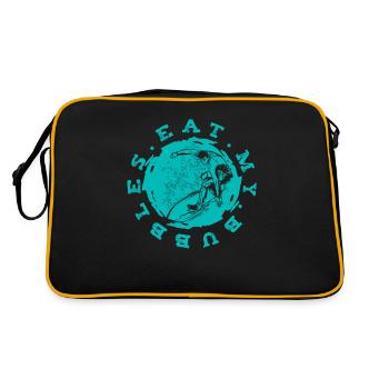 Surfing Surfer Surfer - Retro Bag - black/gold - Back
