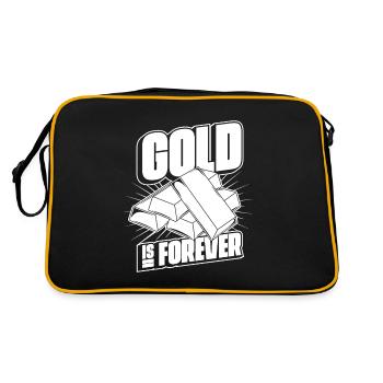 Gold Mining Gold Mine - Retro Bag - black/gold - Back