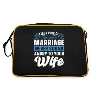 Tontechniker Sound Audio Engineer - Retro Bag - black/gold - Back