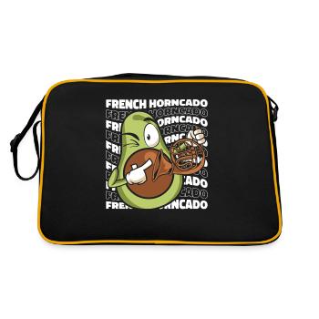 Français Corn cor - Sac Retro - noir/or - Dos