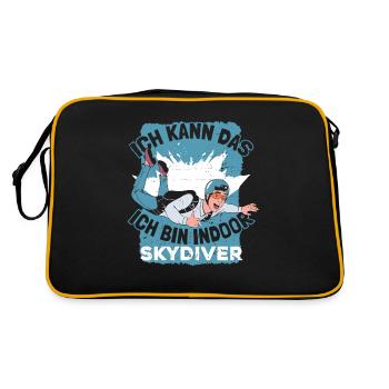 Parachutisme intérieur - Sac Retro - noir/or - Dos