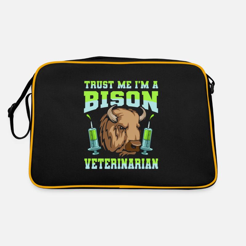Bison d’Amérique Buffalo Sac Retro