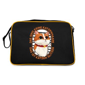 Location de chat Chat Domestique Cat - Sac Retro - noir/or - Dos