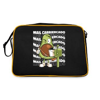 Facteur Courrier Courrier Facteur - Sac Retro - noir/or - Dos