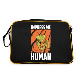 Mantis - Retro Bag - black/gold - Back