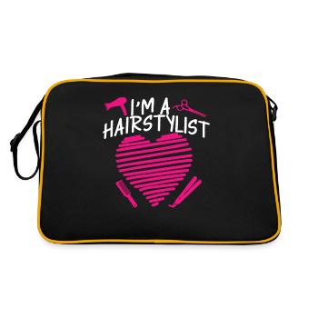 Coiffeur Coiffeur Coiffure Coiffure Coiffure Coiffure - Sac Retro - noir/or - Dos