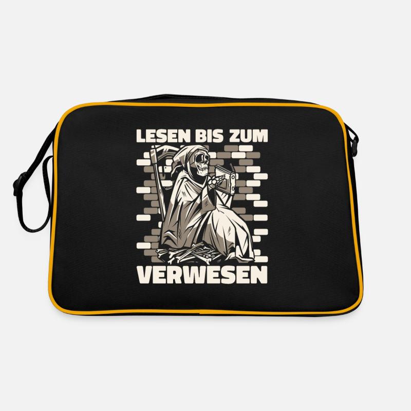 Bookworm Bookworm Book Reading Retro Bag