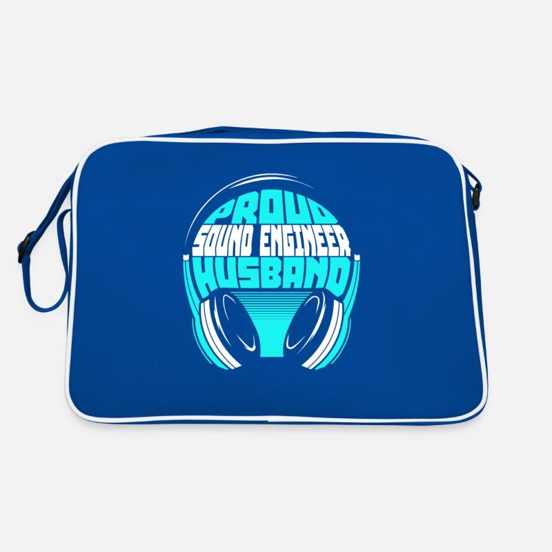 Tontechniker Sound Audio Engineer Retro Tasche