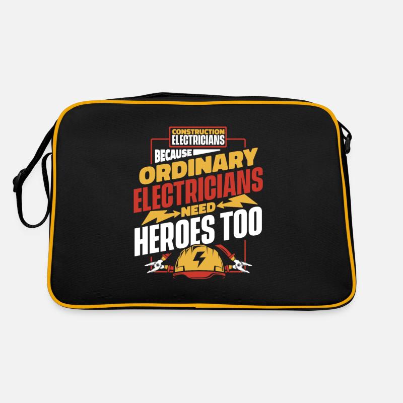 Electrician Electrical Engineer Electronics Technician Retro Bag