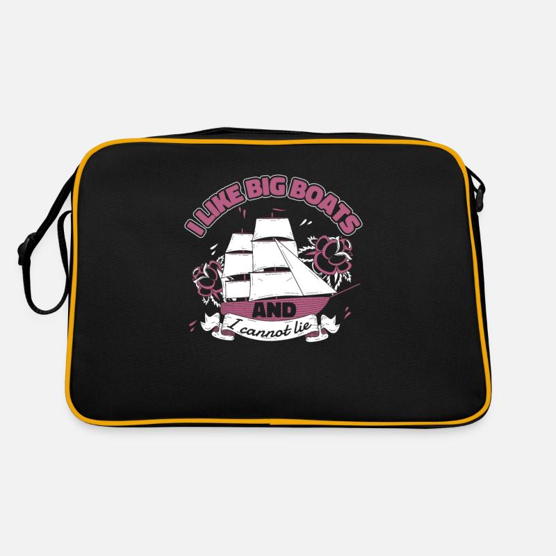 Seglen Segelboot Segler Retro Tasche