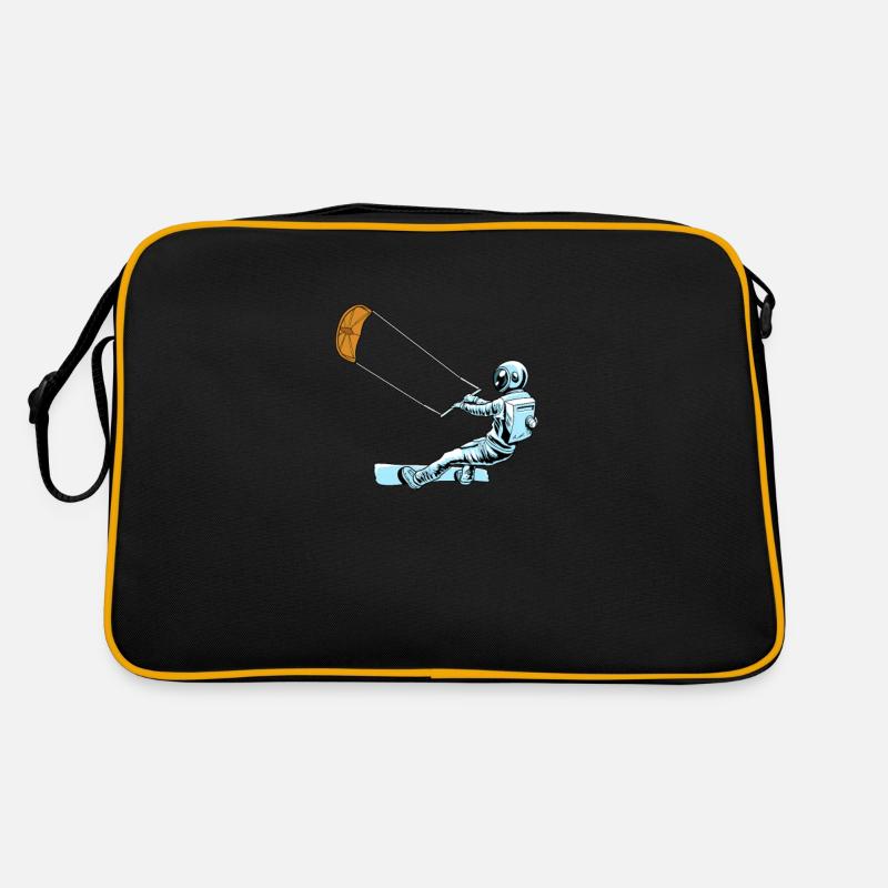 Kitesurfen Kiteboarding Kite Kiten Retro Tasche