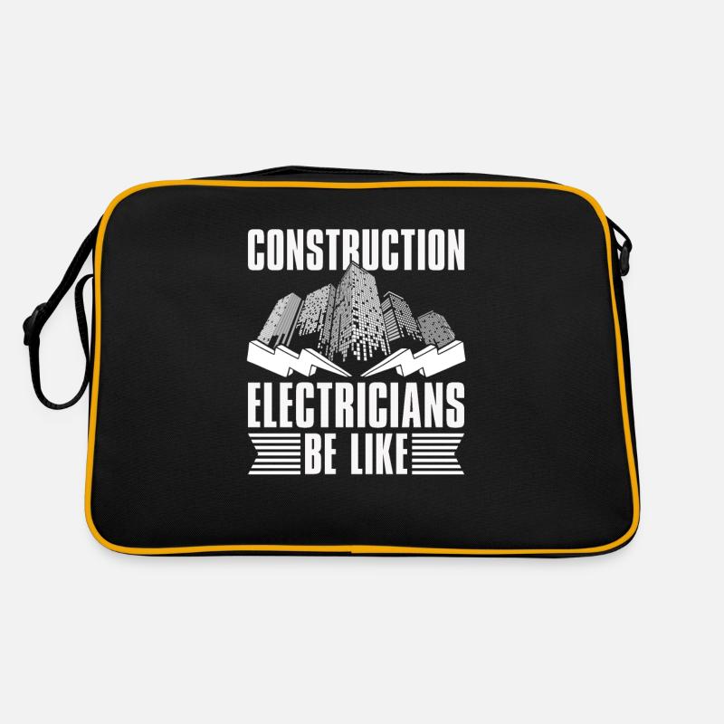 Electrician Electrical Engineer Electronics Technician Retro Bag