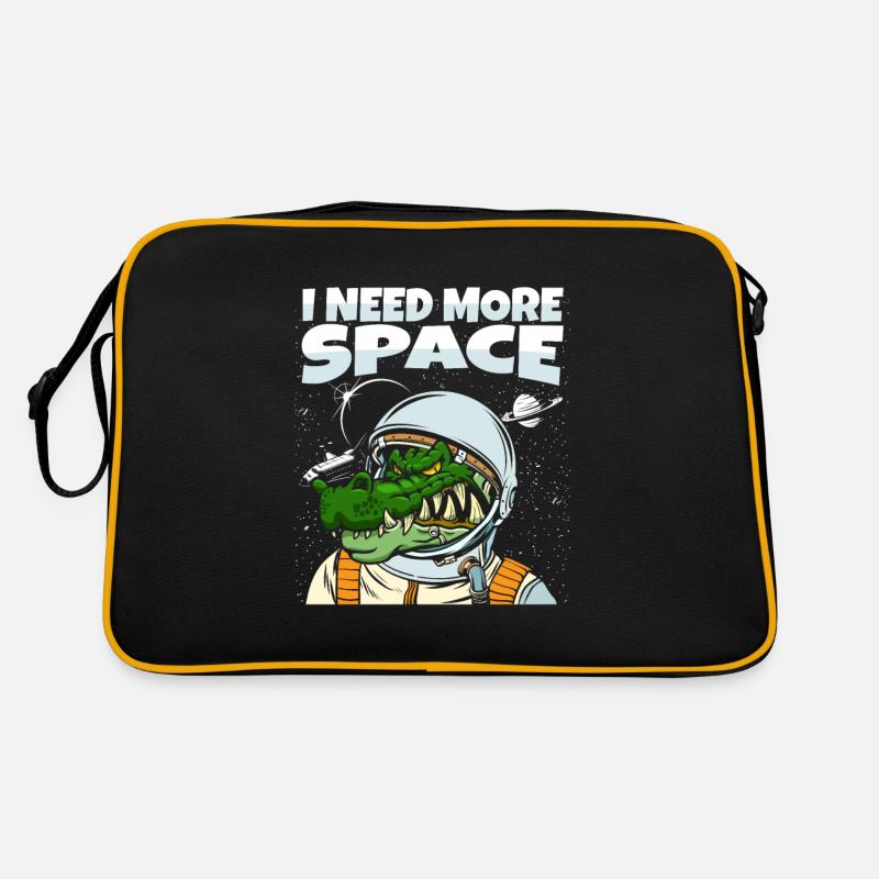 Krokodil Alligator Retro Tasche