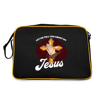 Teacher of Religion Religious Education - Retro Bag - black/gold - Back