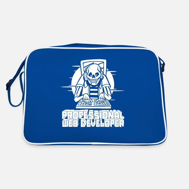 Web Entwickler Webdeveloper Web-Entwickler Retro Tasche