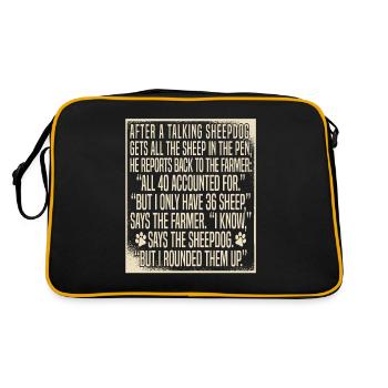Dresseur de chiens Dresseur de chiens - Sac Retro - noir/or - Dos