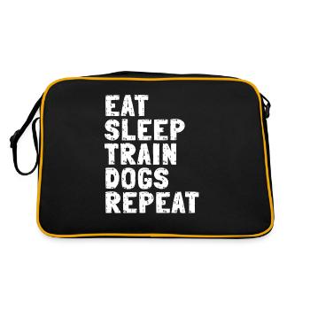 Dog trainer Dog trainer - Retro Bag - black/gold - Back