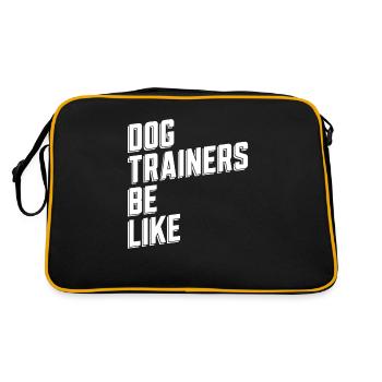 Dresseur de chiens Dresseur de chiens - Sac Retro - noir/or - Dos