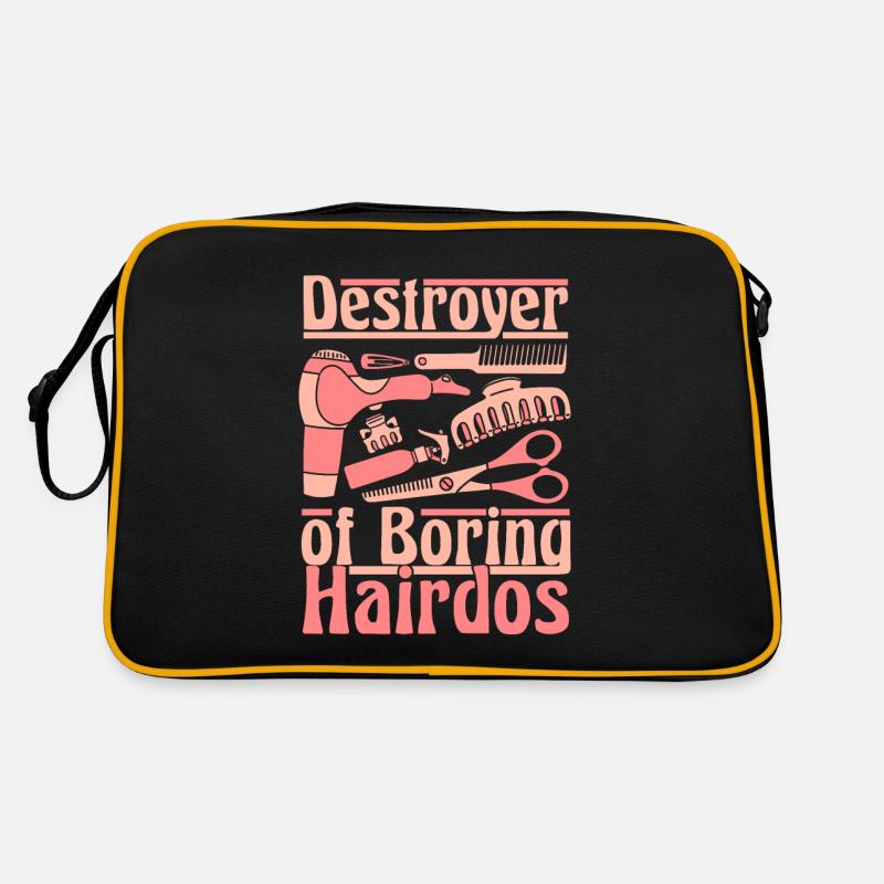 Coiffeur Coiffeur Drôle Sac Retro