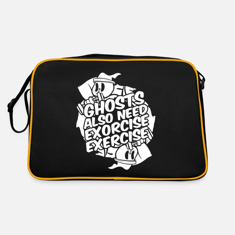Halloween Funny Retro Bag