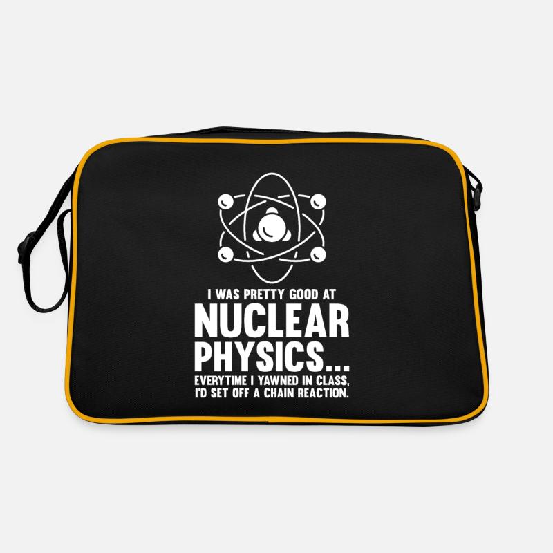 Physique Physicien Physique nucléaire Sac Retro