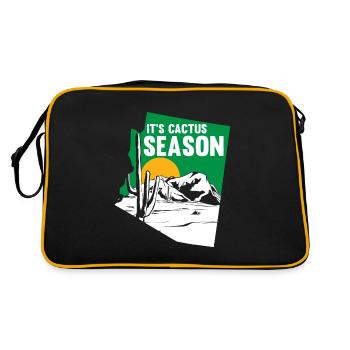 Cactus Garden Cactus - Retro Bag - black/gold - Back