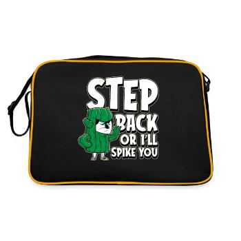 Cactus Garden Cactus - Retro Bag - black/gold - Back