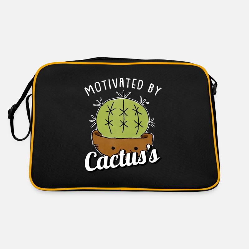 Kaktus Garten Saftig Retro Tasche