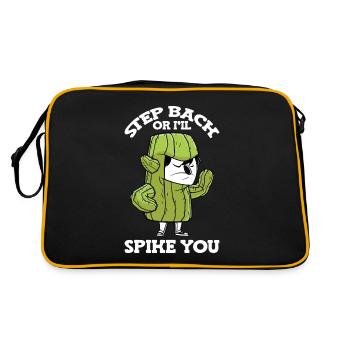 Cactus Garden Cactus - Retro Bag - black/gold - Back