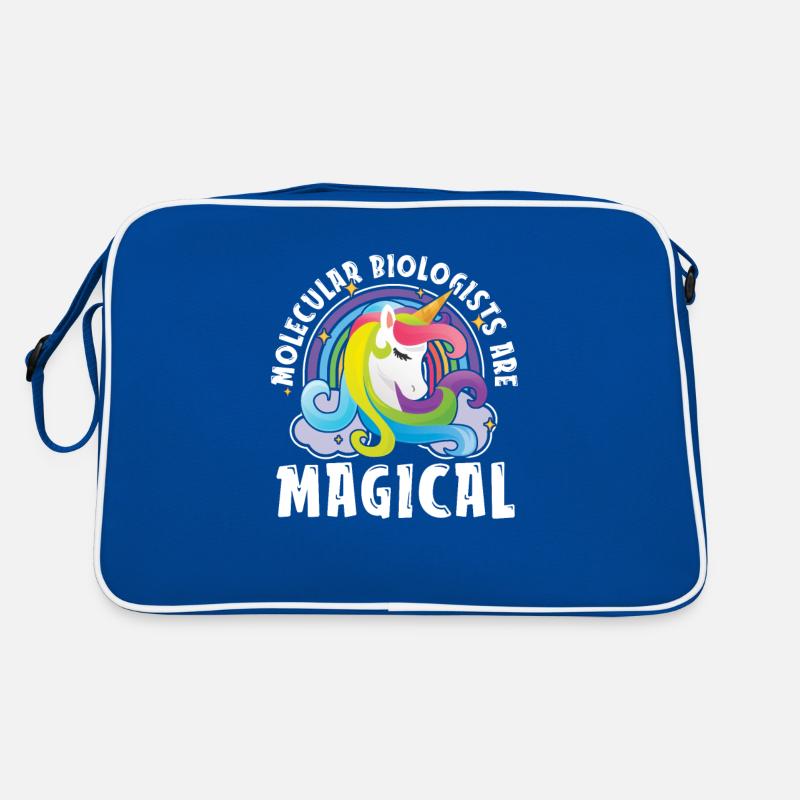 Biology Biologist Unicorn Molecular Biologist Retro Bag