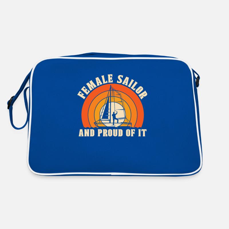Sailing Sailboat Retro Bag
