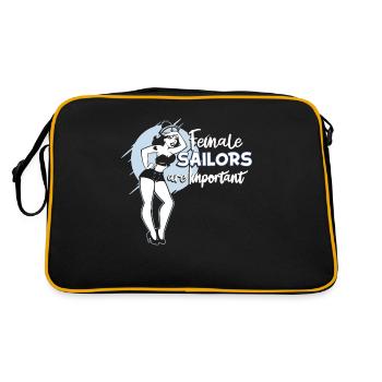Voilier marin attacher voilier - Sac Retro - noir/or - Dos