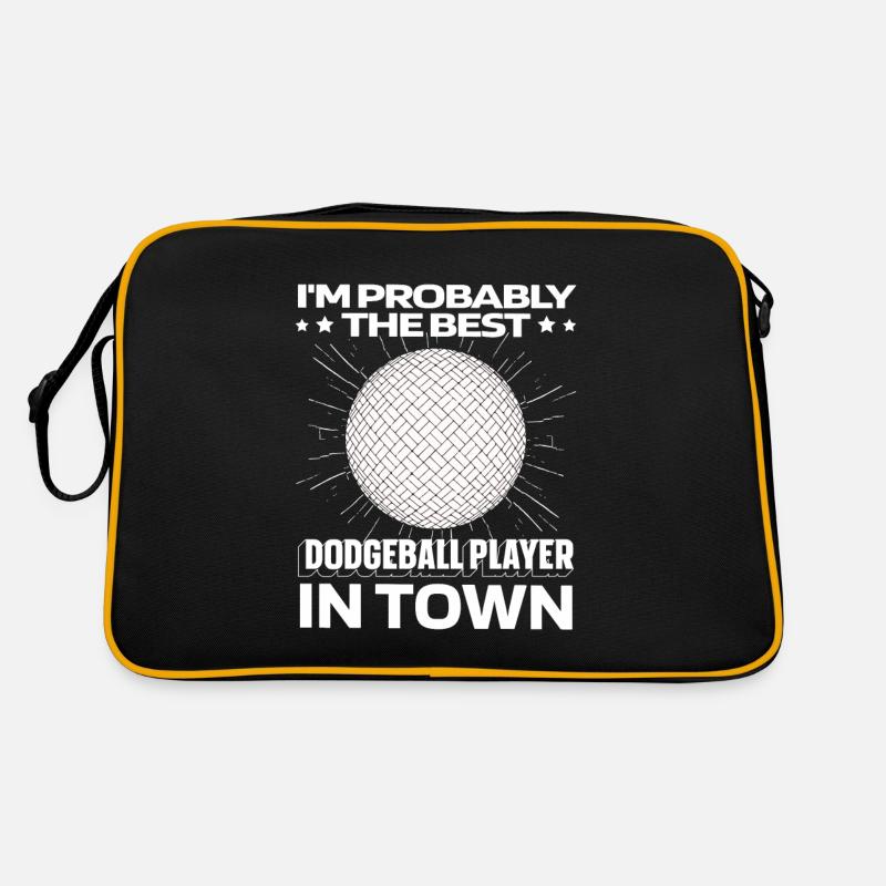 Dodgeball drôle Sac Retro