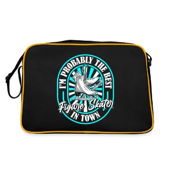 Figure skating Figure skater Witzig - Retro Bag - black/gold - Back